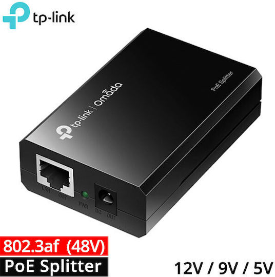 Tp-link Poe10r V6 Gigabit Poe Splitter 802.3af Έξοδο 5 9 12v