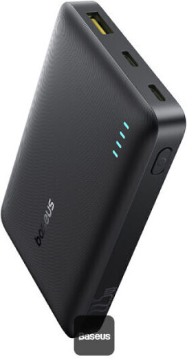 Baseus EnerFill FP21 Power Bank 10000mAh 22.5W με Θύρα USB-A και 2 Θύρες USB-C Power Delivery Μαύρο