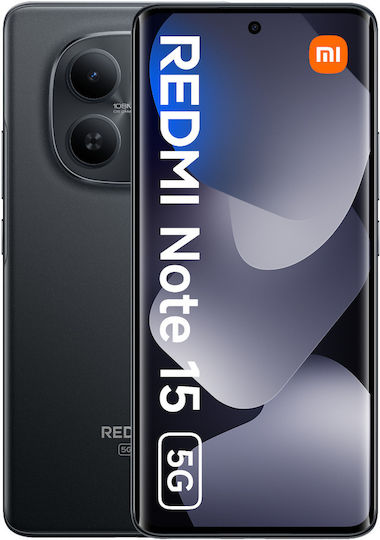 Xiaomi Redmi Note 15 5G Dual SIM (6/128GB) Black