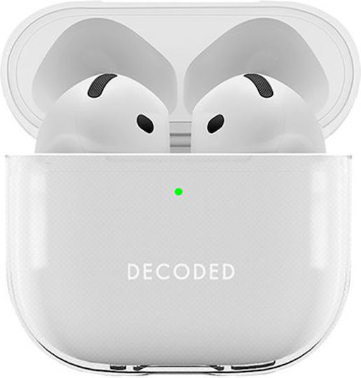 Decoded Aircase Θήκη Σιλικόνης σε Διάφανο χρώμα για Apple AirPods 4
