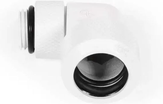 Alphacool Icicle Connector 90 Degree Λευκό WASC-502