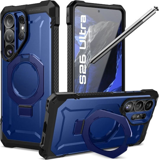 Supcase Unicorn Beetle Grip Mag Back Cover Σιλικόνης / Πλαστικό Μπλε (Galaxy S26 Ultra)