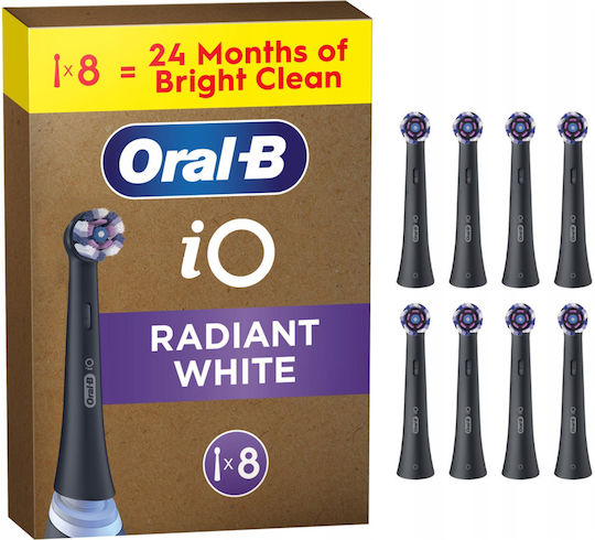 Oral-B Io Radiant White Ανταλλακτικές Κεφαλές για Ηλεκτρική Οδοντόβουρτσα 1τμχ