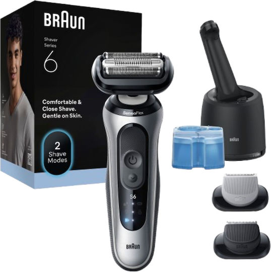 Braun Shaver B06160 Foil Ξυριστική Μηχανή Προσώπου Επαναφορτιζόμενη