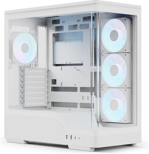 Aerocool P500A Midi Tower Κουτί Υπολογιστή Λευκό