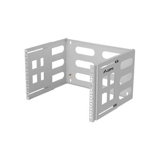 Lanberg Επιτοίχια Καμπίνα Rack 19U Γκρι FB01-5406-10S