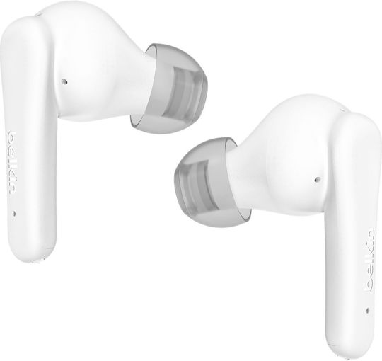 Belkin SoundForm Rhythm In-ear Bluetooth Handsfree Ακουστικά Λευκά