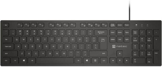 Natec Herring Πληκτρολόγιο Αγγλικό US