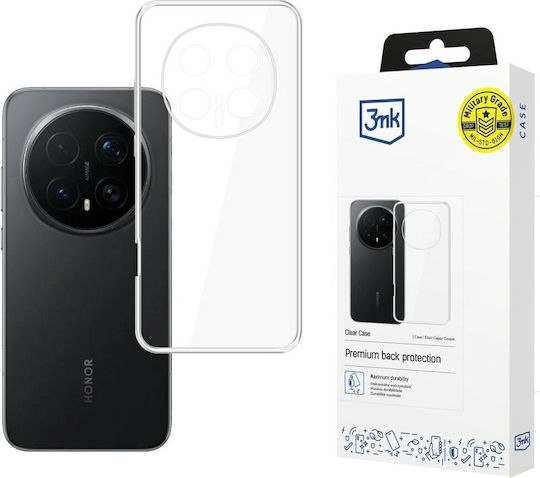 3MK Back Cover Σιλικόνης / Tempered Glass Διάφανο (Honor Magic8 Pro)