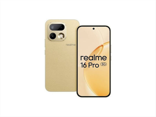 Realme 16 Pro 5G Dual SIM (8/256GB) Χρυσό