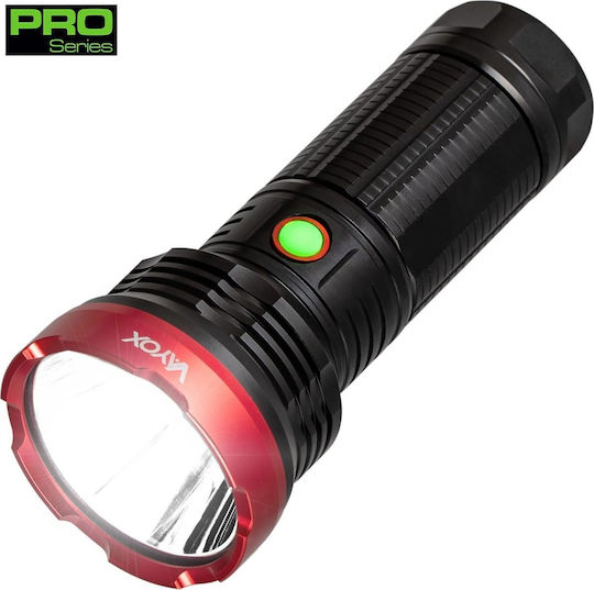 Vayox Pro Φακός LED με Μέγιστη Φωτεινότητα 2000lm