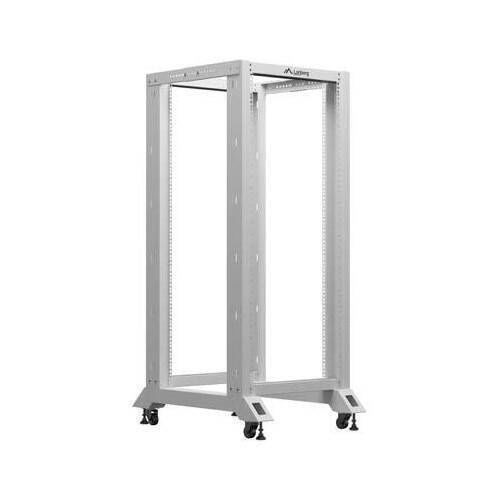 Lanberg Επιδαπέδια Καμπίνα Rack 19U Γκρι OR01-6827-S