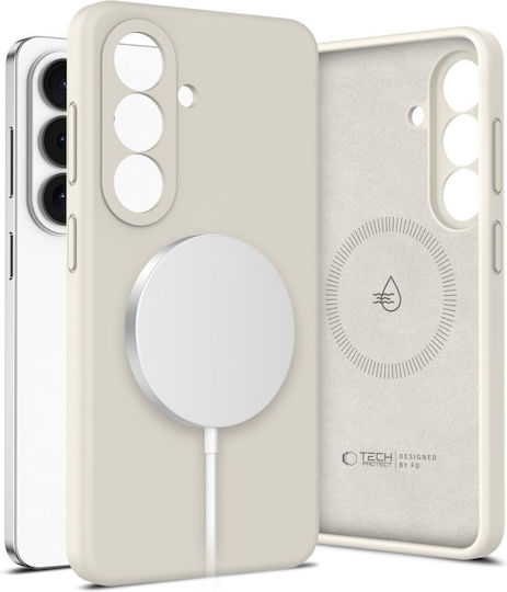 Tech-Protect Back Cover Σιλικόνης Μπεζ (Galaxy S26)