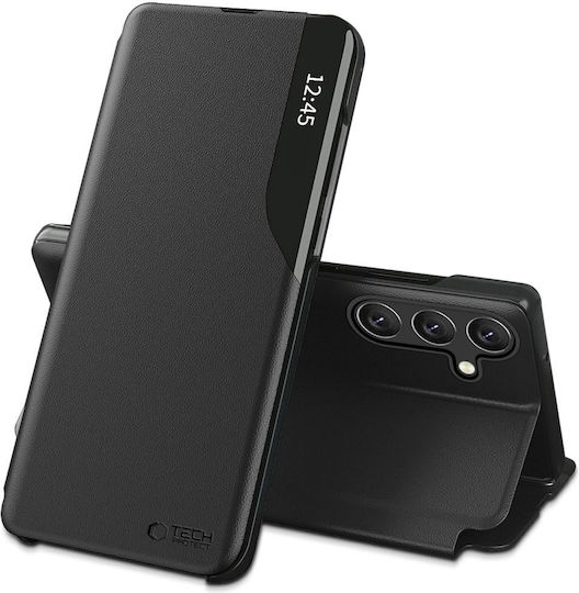 Tech-Protect View Back Cover Δερματίνης / Πλαστικό Μαύρο (Samsung Galaxy A37 5G)