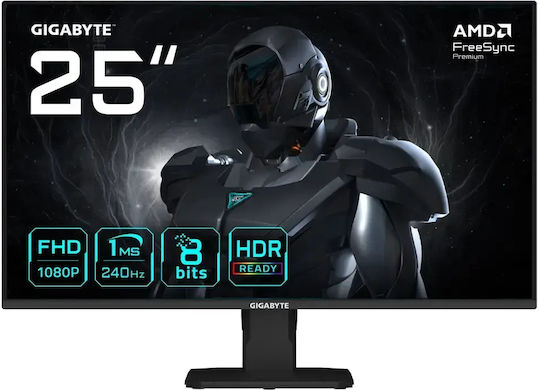 Gigabyte GS25F2A IPS Monitor 24.5" FHD 1920x1080 240Hz με Χρόνο Απόκρισης 1ms GTG