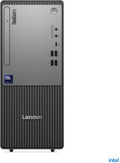 Lenovo ThinkCentre Neo 50t Gen 6 Desktop PC (Ultra 5-225/16GB DDR5/512GB SSD/W11 Pro) με Πληκτρολόγιο (International English)