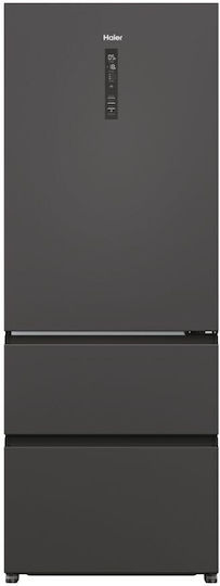 Haier Ψυγειοκαταψύκτης 450lt NoFrost Υ190xΠ70xΒ67.5εκ. Μαύρος 3D 70 Series 5