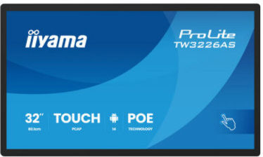 Iiyama TW3226AS-B3P VA Touch Monitor 31.5" FHD 1920x1080 με Χρόνο Απόκρισης 8ms GTG
