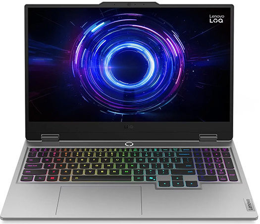 Lenovo LOQ 15IRX10 15.6" IPS FHD 144Hz (i5-13450HX/16GB/512GB SSD + 1TB SSD/GeForce RTX 5060/W11 Home) Luna Grey (US Keyboard)