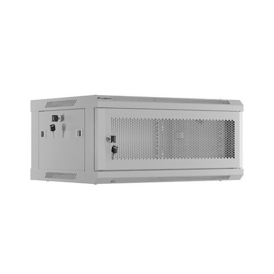 Lanberg Επιτοίχια Καμπίνα Rack 19U Γκρι WF01-6404-23S