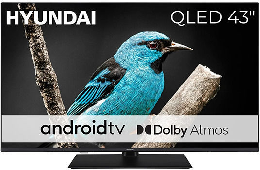 Hyundai Smart Τηλεόραση 43" 4K UHD QLED QLX43850GSMART HDR (2025)