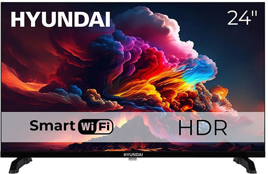 Hyundai Smart Τηλεόραση 24" HD Ready LED HLM 24TS500 Smart HDR (2025) HLM24TS500SMART