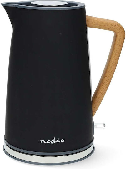 Nedis Soft-Touch Βραστήρας 1.7lt 2200W Μαύρος