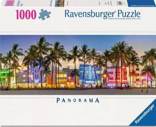 Νυχτερινή Λάμψη Στην Οδό Ocean Puzzle 2D 1000pcs