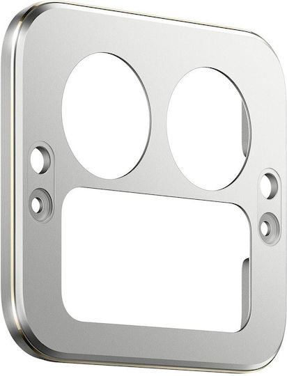 Realme Προστασία Κάμερας Μεταλλικό Πλαίσιο Λευκό για το Realme GT 8 Pro