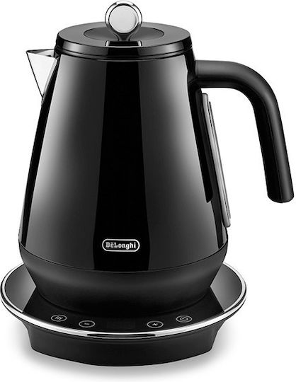 De'Longhi Eclettica Βραστήρας 1.7lt 2000W Μαύρος