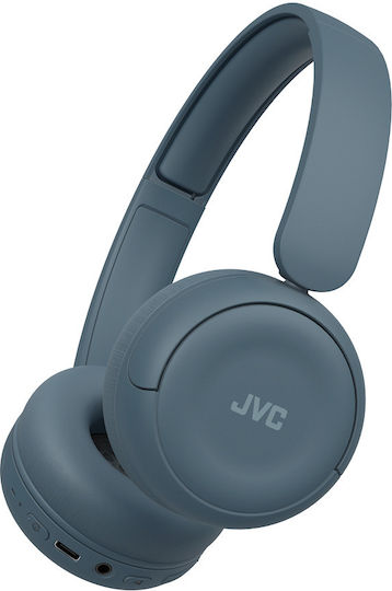 JVC HA-S59W Ασύρματα / Ενσύρματα On Ear Ακουστικά με 50 ώρες Λειτουργίας Μπλε