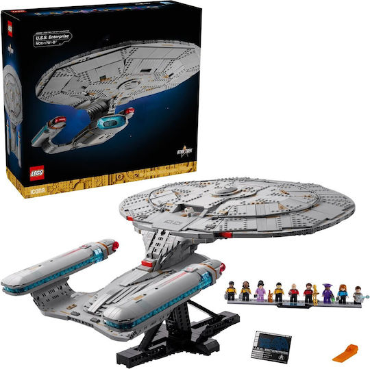 LEGO Icons Star Trek: U.S.S. Enterprise NCC-1701-D™ για 18+ Ετών 3600τμχ 10356