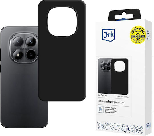 3MK Matt Back Cover Μαύρο (Redmi Note 15 Pro 5G)