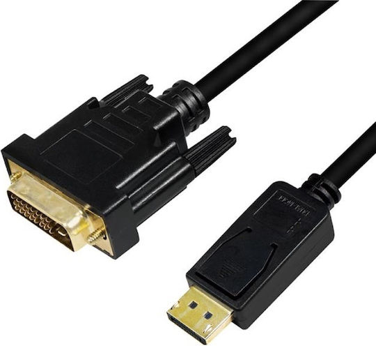 LogiLink Cable DVI-D male - DisplayPort male 5m (CV0133)