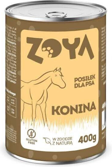 Υγρή Τροφή Σκύλων Zoya Horse 400g