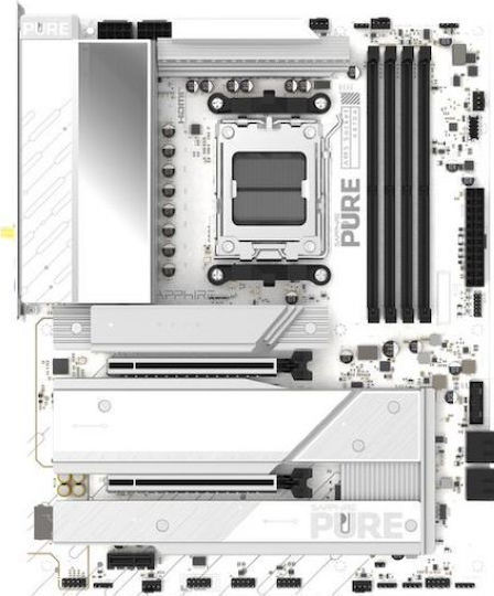 Sapphire PURE X870A Wi-Fi Motherboard ATX με AMD AM5 Socket 52122-02-40G