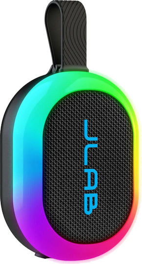 Jlab Pop Party Ηχείο Bluetooth 3W με Διάρκεια Μπαταρίας έως 6 ώρες Μαύρο
