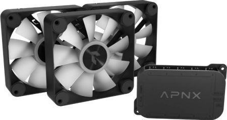 APNX FP1-R 120 Reverse Case Fan με ARGB Φωτισμό 3τμχ
