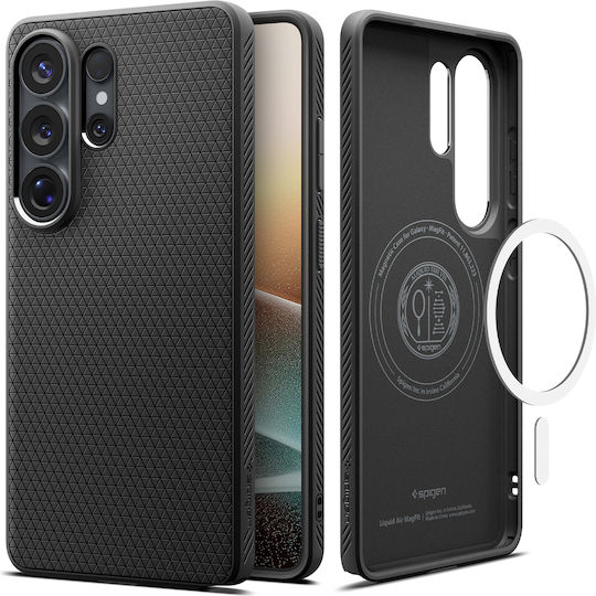 Spigen Liquid Air Mag Back Cover Σιλικόνης Μαύρο (Galaxy S26 Ultra) ACS10674