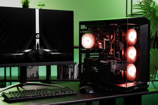 Actina 5901443434313 Gaming Desktop PC (Ryzen 7-8700F/32GB DDR5/1TB SSD/GeForce RTX 5070/No OS)