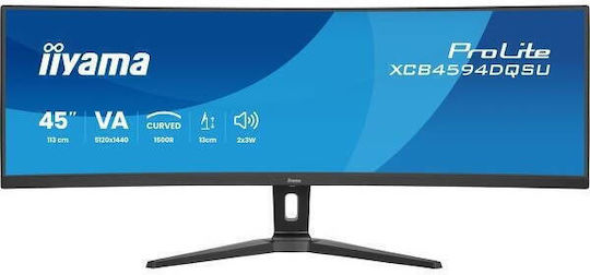 Iiyama XCB4594DQSU-B1 Ultrawide VA HDR Curved Monitor 44.5" 5120x1440 με Χρόνο Απόκρισης 2ms GTG