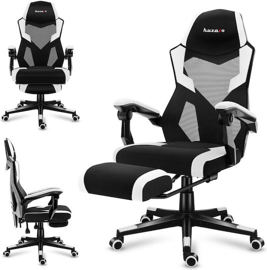 Huzaro Combat 3.1 Καρέκλα Gaming με Υποπόδιο Μαύρη