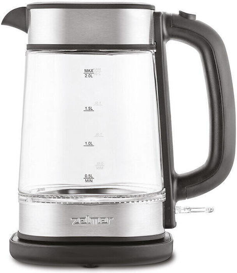 Zelmer Βραστήρας 2lt 2200W Ασημί ZCK8021