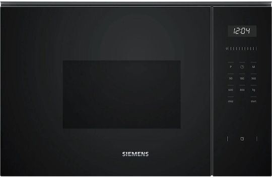 Siemens BF525LMB1 Φούρνος Μικροκυμάτων με Grill 20lt Μαύρος