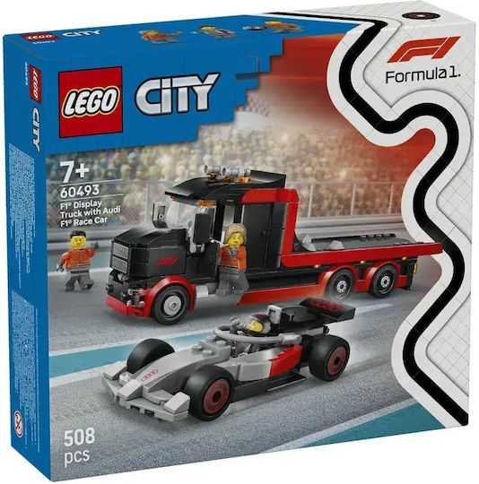 LEGO City F1® Display Truck with Audi F1® Race Car για 7+ Ετών 508τμχ 60493
