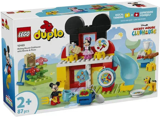 LEGO Τουβλάκια Mickey Mouse Clubhouse with Minnie & Pluto για 2+ Ετών 87τμχ 10465