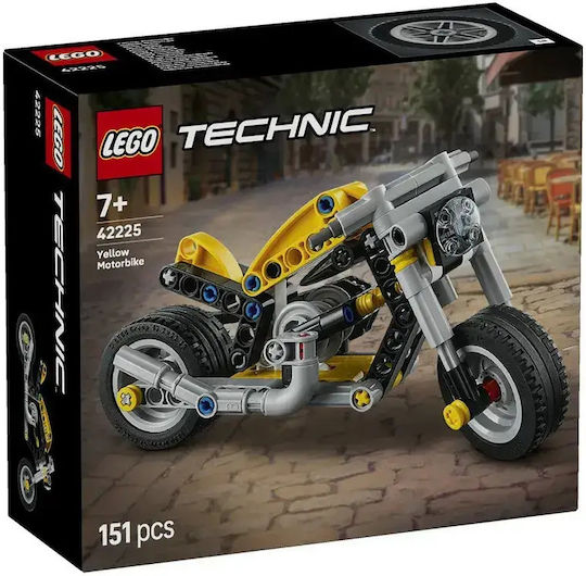 LEGO Technic Yellow Motorbike για 7+ Ετών 151τμχ 42225