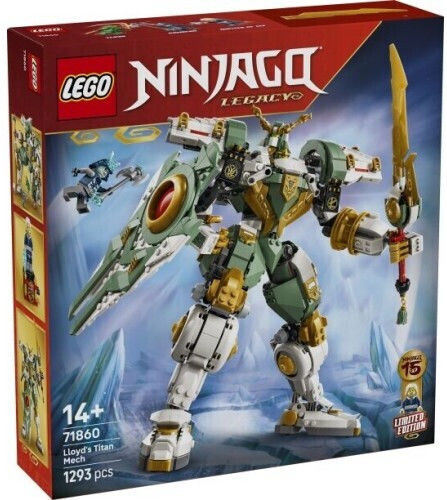 LEGO Ninjago Lloyd's Titan Mech 15th Anniversary για 14+ Ετών 1293τμχ 71860