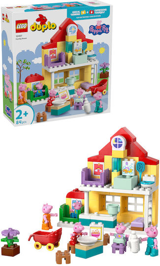 LEGO Duplo Peppa Pig - Family House για 2+ Ετών 84τμχ 10467