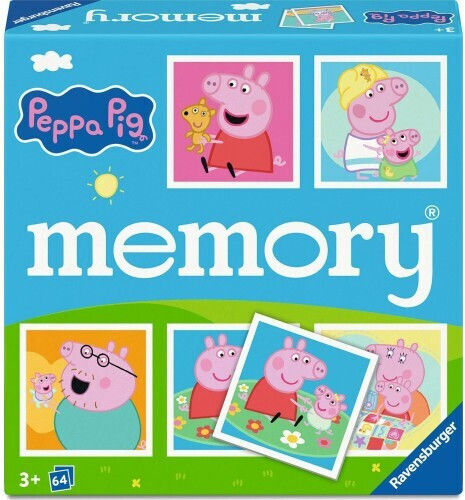 Επιτραπέζιο Παιχνίδι Memory Peppa Pig για 1+ Παίκτες 3+ Ετών 25086 (EN) Ravensburger